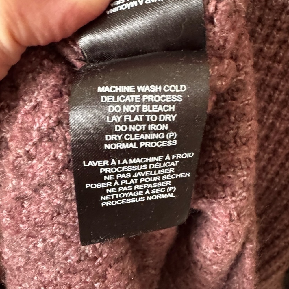 Kuhl Sienna Cowl Neck Sweater Mauve M - Picture 7 of 10